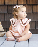 Cove Romper - Blush