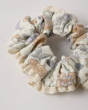 Scrunchie Set - Green Gingham, Bloom