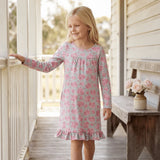 Long Sleeve Boho Dress - Miss Dior