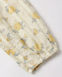 Kinsley Jumpsuit - Lemon Ditsy Flower