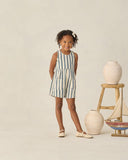 Dani Romper - Navy Stripe