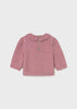 Newborn Girl Sweater - Blush