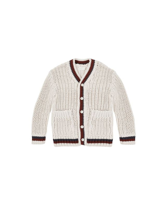Collegiate Cardigan - Natural