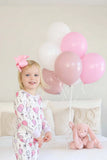 Party Time Two-Piece Pajama Set - Pink