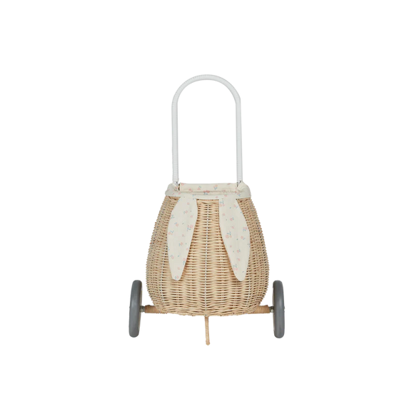 Rattan Bunny Luggy with Lining