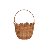 Rattan Tulip Carry Basket - 2 Colors!