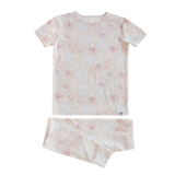 Short Sleeve Pajamas - Sandy Beach
