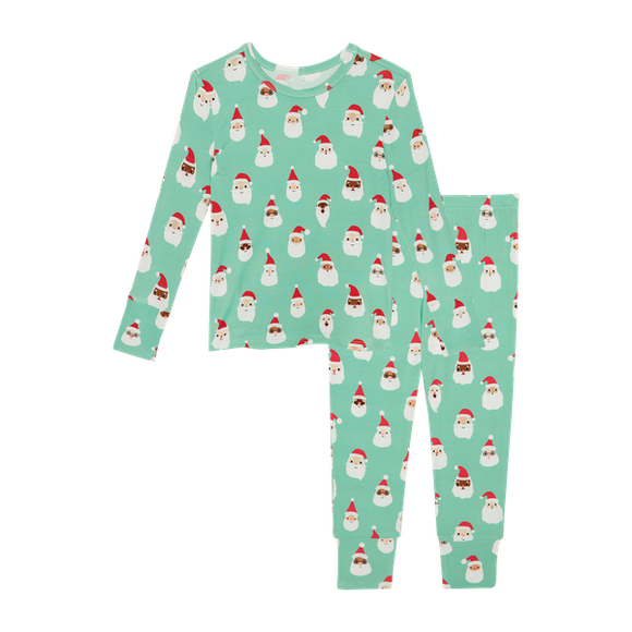 Santa Medley - Long Sleeve Basic Pajama