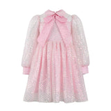 Sequin Party Bow Dress