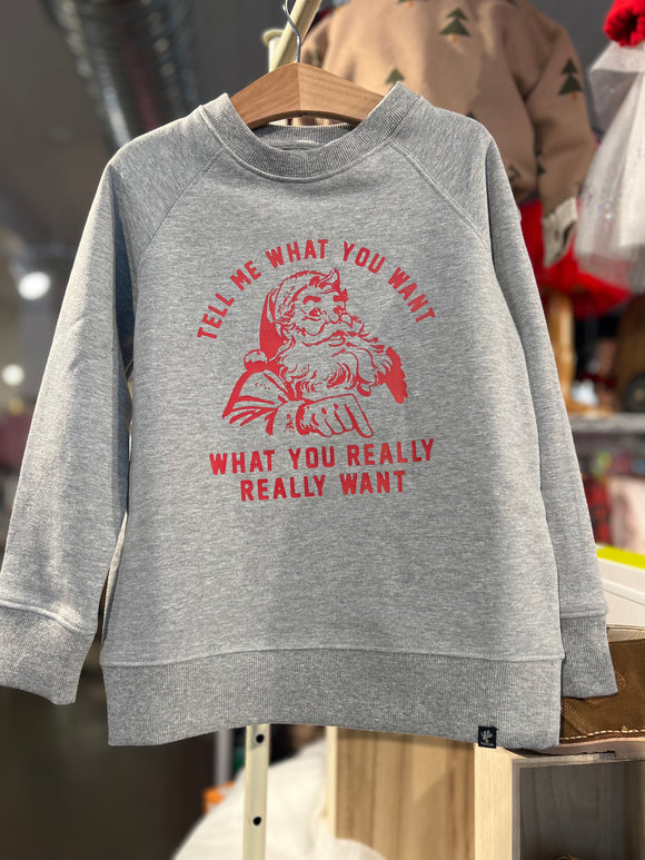 Tell Me What You Want Sweatshirt