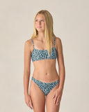 Rashguard Bikini Set - Navy Floral