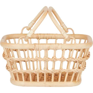 Rattan Tarry Basket - Wheat