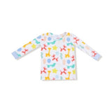 Balloon Animals Blue - Long Sleeve Loungewear Set