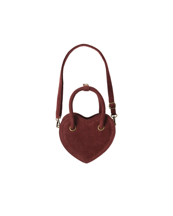 Heart Purse - Burgundy