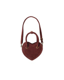 Heart Purse - Burgundy