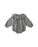 Colette Romper - Black Gingham