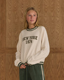 Oversized Raglan Sweatshirt - New York, Teen