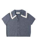 Sloane Knit Top - Marine