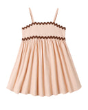 Ric Rac Dress - Blush