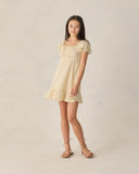 Liv Dress - Yellow Floral - Teen