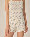 Pointelle Lounge Set - Blue Ditsy - Teen