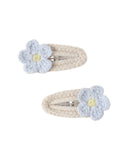 Crochet Clip Set - Natural