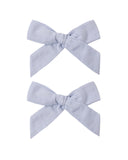 Bows, Set of 2 - Periwinkle