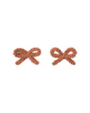 Crochet Bow Clips - Poppy