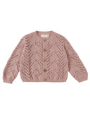 Knit Cardigan - Mauve
