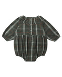 Freya Romper - Holiday Plaid