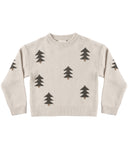 Aspen Sweater - Tree Jacquard, Baby