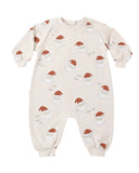 Raglan Jumpsuit - Santa