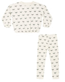Spongey Knit Set - Evergreen Bows, Baby