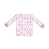 Bow Trellis Tree - Long Sleeve Loungewear Set