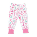 Bow Trellis Tree - Long Sleeve Loungewear Set