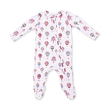 Hot Air Balloon - 2 Way Zipper Footie