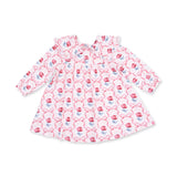 Leslie Rose - Sofia Dress With Oversize Collar And Bloomer