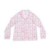 Bow Trellis Tree - Adult Long Sleeve Coat Style With Pants