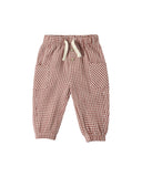 Luca Pant - Red Gingham - Boys