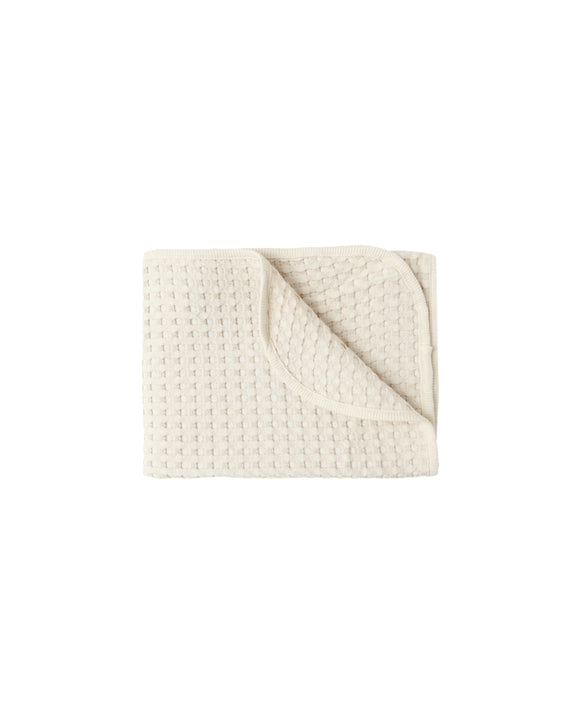 Waffle Baby Blanket - Natural