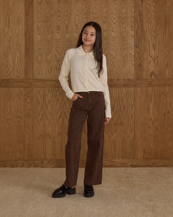 Rio Cardigan - Ivory, Teen