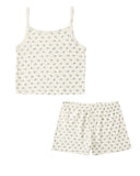 Pointelle Lounge Set - Natural