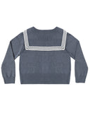 Sailor Cardigan - Marine