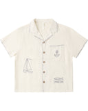Lapel Collar Shirt - Sailor