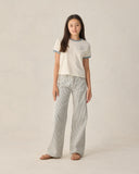Ringer Tee, Anchor Bow - Teen