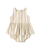 Skirted Tank Romper - Summer Stripe