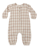 Woven Jumpsuit - Rustic Plaid