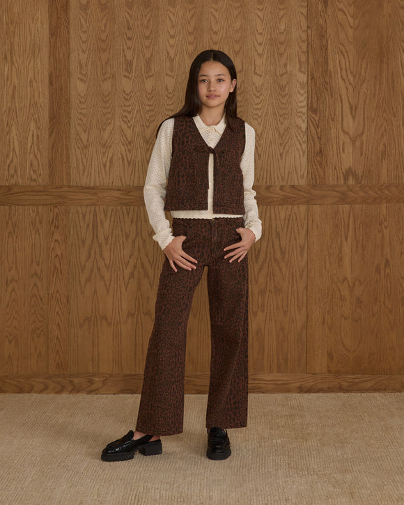 Utility Vest - Leopard, Teen