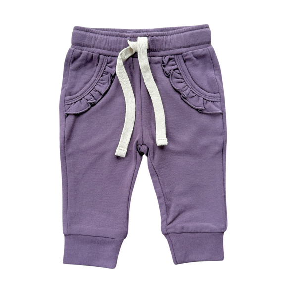 Girls Joggers - Plum