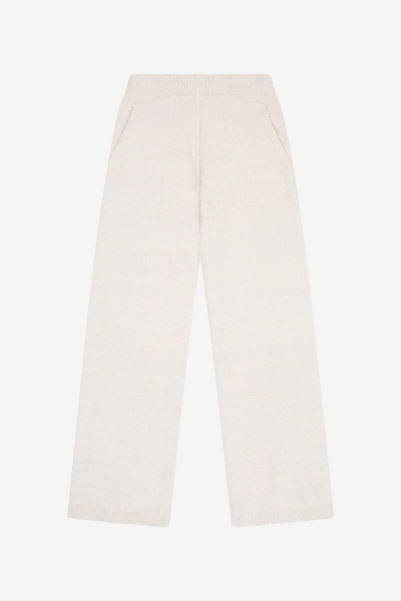 Sherpa Pant with Front Pockets - Ecru